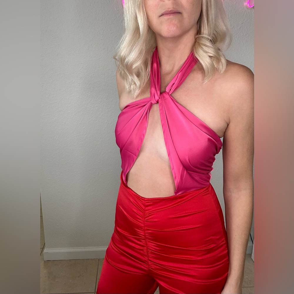 Pretty Little Thing Glam jumpsuit